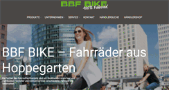 Desktop Screenshot of bbf-bike.de