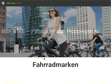 Tablet Screenshot of bbf-bike.de